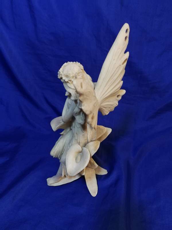 Fairy with Butterfly Wings Garden Statuette- Beautiful Smile