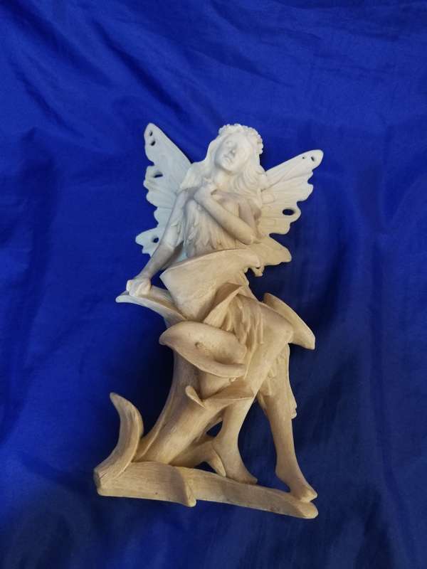 Fairy with Butterfly Wings Garden Statuette- Beautiful Smile