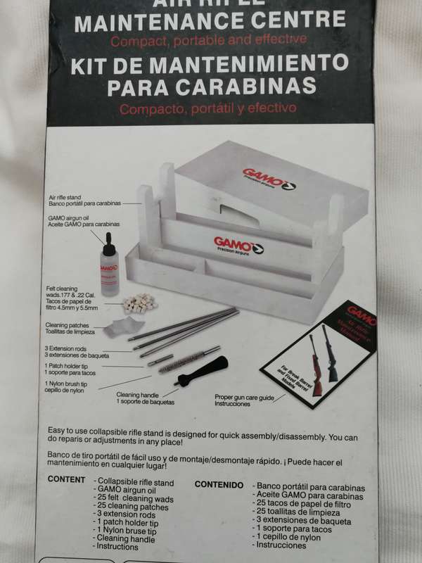 GAMO AIR RIFLE MAINTENANCE CENTER WITH STAND