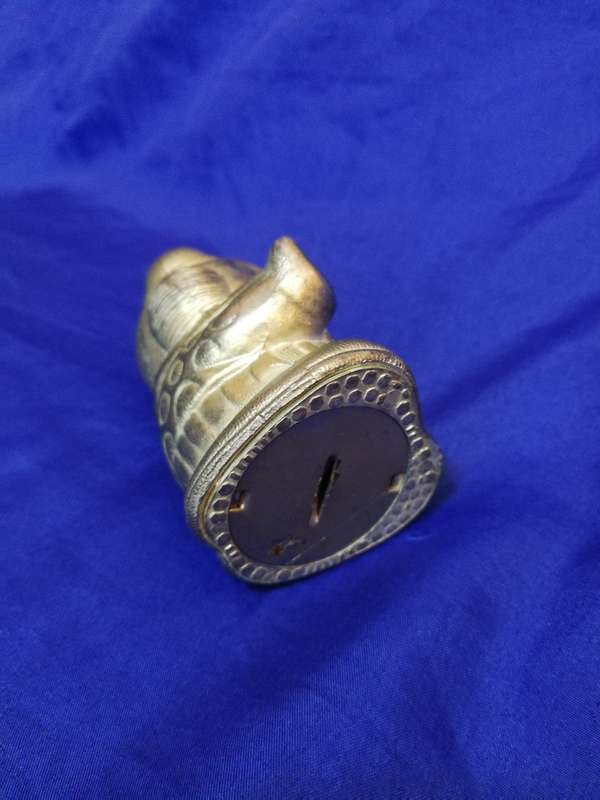 Vintage Silver Plated "Clown" Money Box