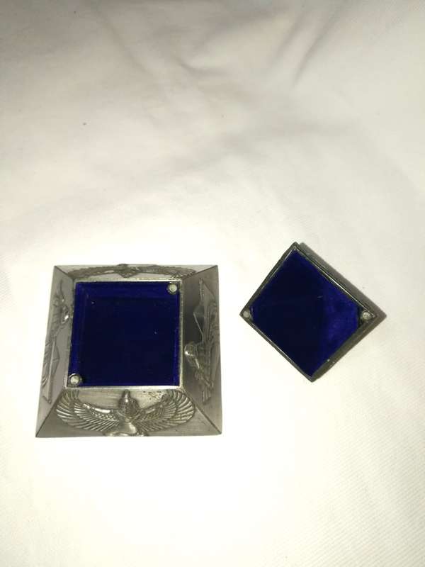 Egyptian Pyramid Trinket Box/ Paperweight- Vintage