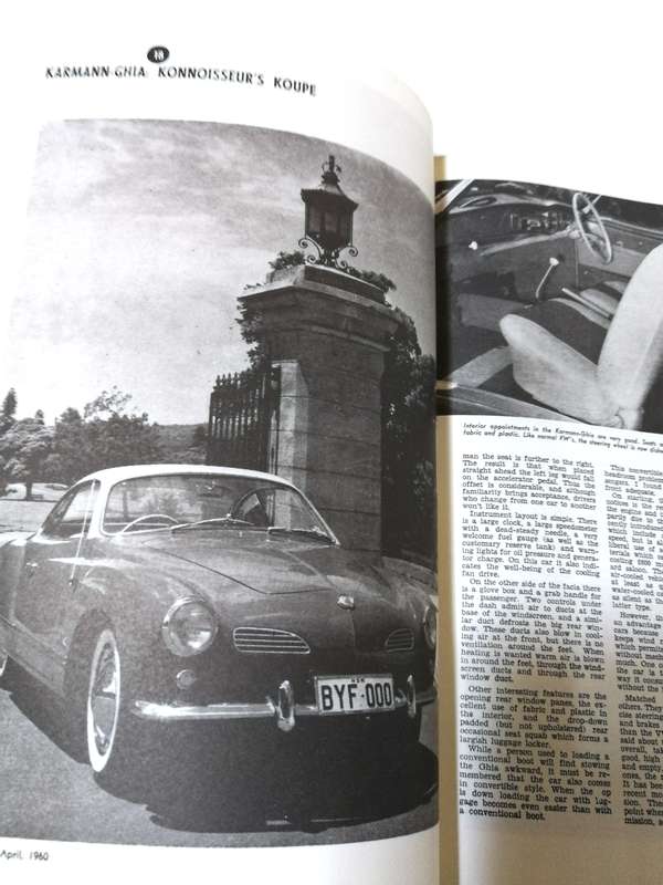 VW Karmann Ghia, 1955-82- Portfolio- Motorbooks International Wisconsin