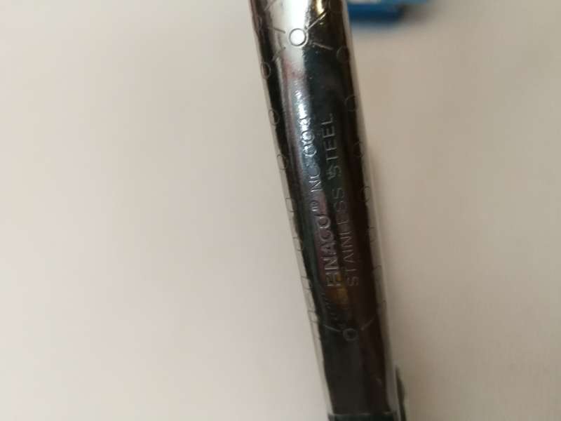 Parallel Pliers, Flatnose Stainless steel Handle with wire cutter.- Vintage Unused