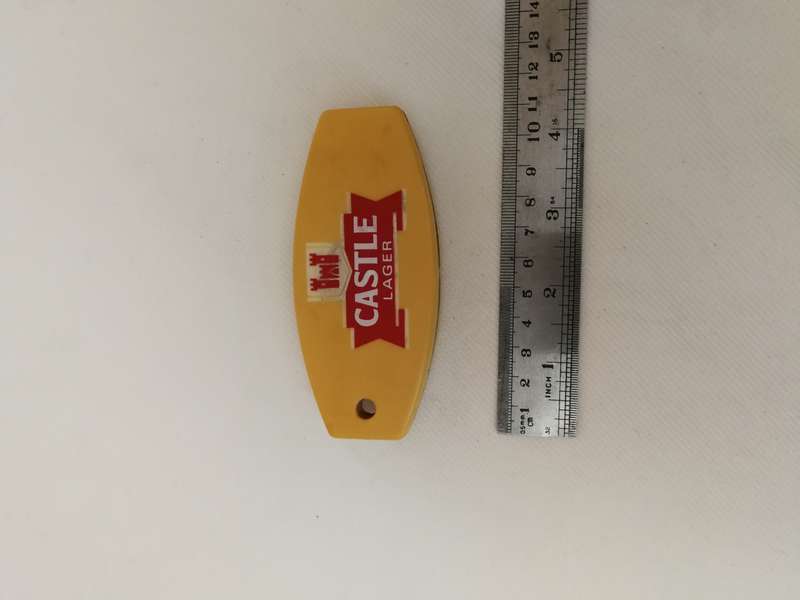 Vintage Castle Lager Bottle/ Beer Opener Collectible, 4.5"
