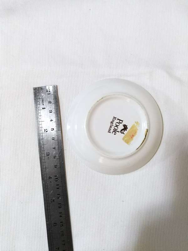 Poole Pottery Pin Tray (C), Commemorating Marriage of HRH The Prince of Wales and Lady Diana Spencer