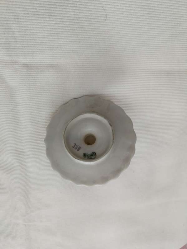 Vintage GEMMA Ceramic miniature candle holder- Fleet street & St Pauls