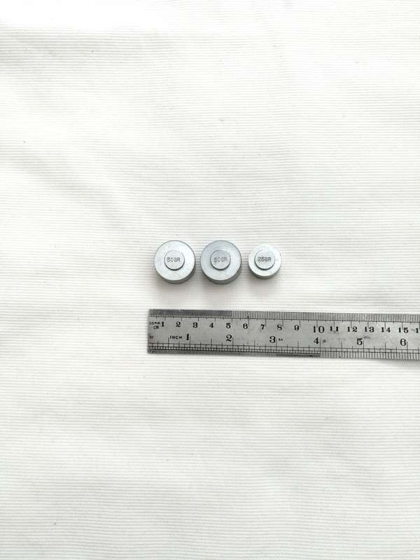 Vintage Steel Scale Weights