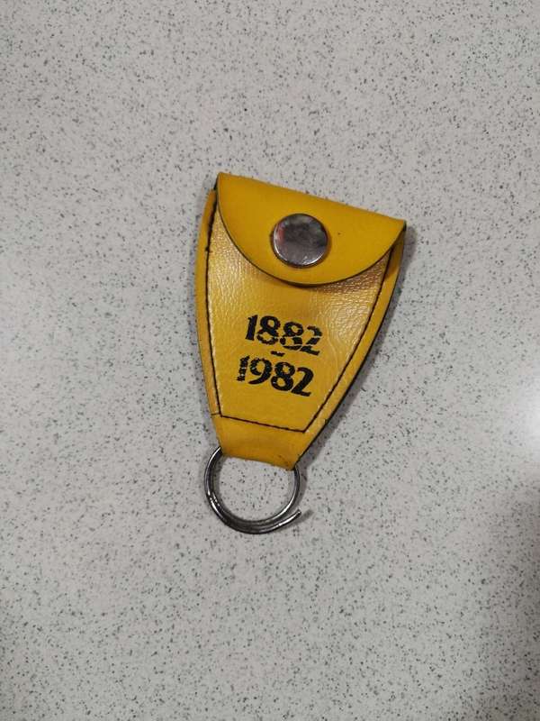 NBS Bank Pouch Keyholder- Vintage 100years Commemoration. 1882- 1982