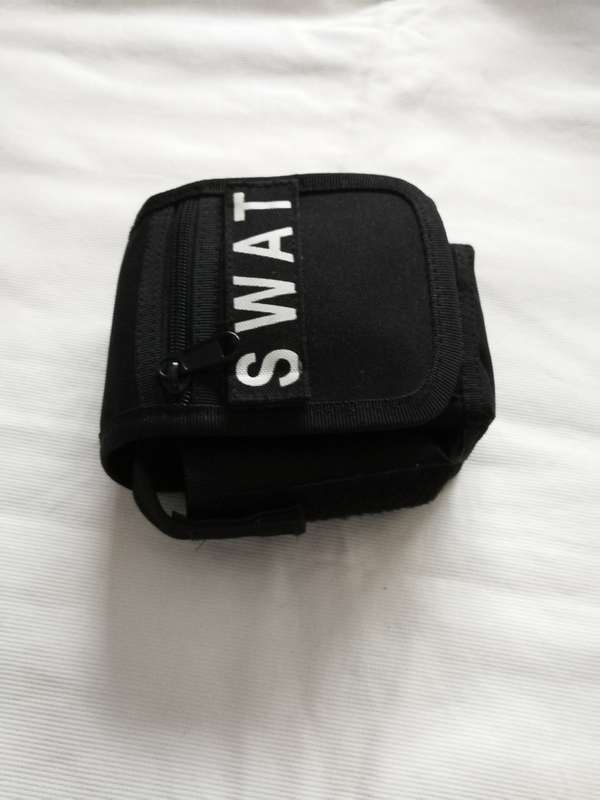 SWAT Military bag Waist pack Tactical Utility Tool Drop Pouch Carrier, Black