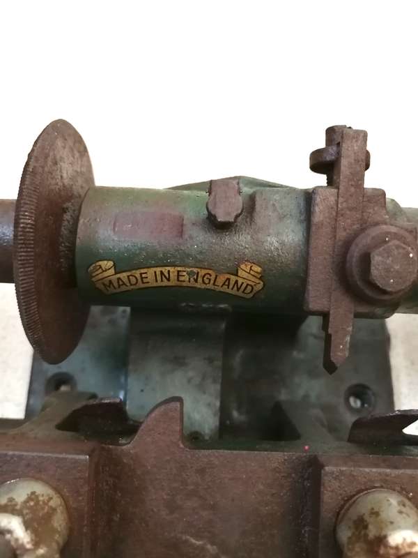 Mancuna Key Cutter - Vintage Hand Operated Key Duplicator - Made in England