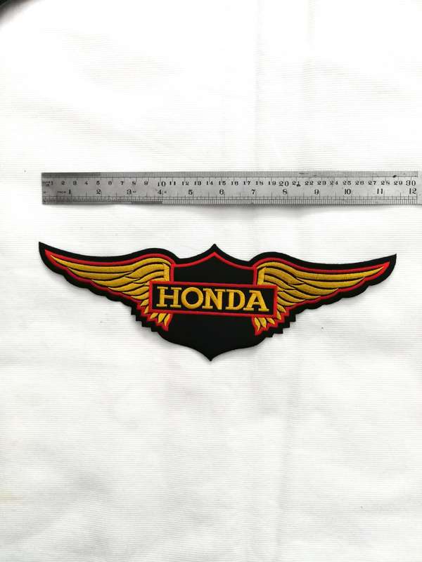 Honda Biker Logo- Embroidered for back of Jacket