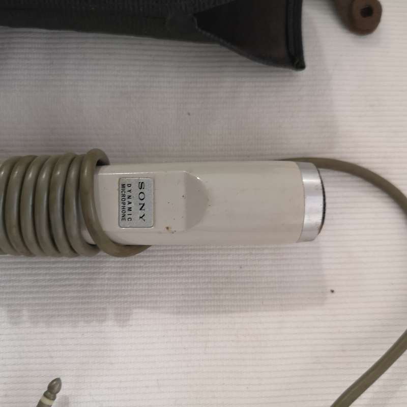 Vintage Sony MTL F-96 Dynamic Microphone Low Impedance UNTESTED