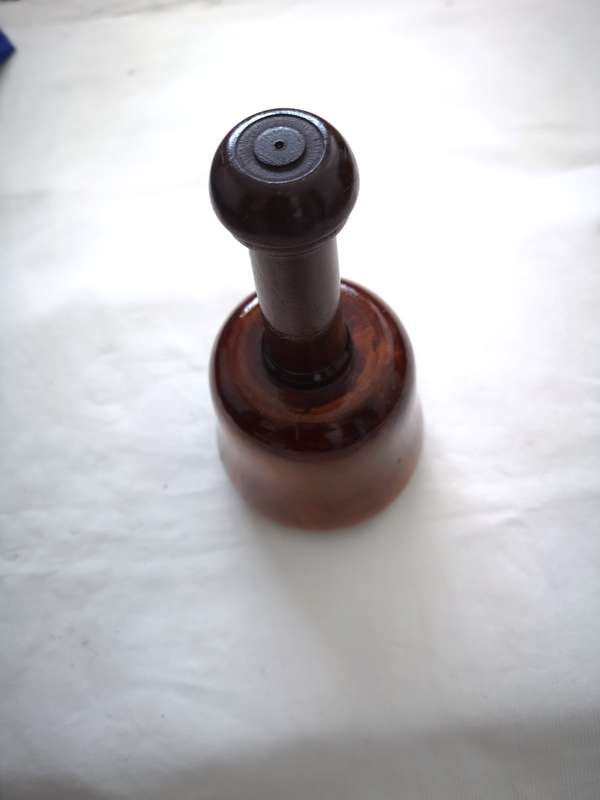 Antique Wood Stamper/ Pestle/ Masher /Butter Stamper