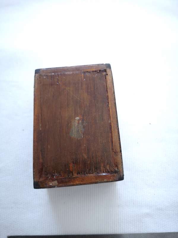 Nice Vintage Egyptian Theme Colorful Inlay Box