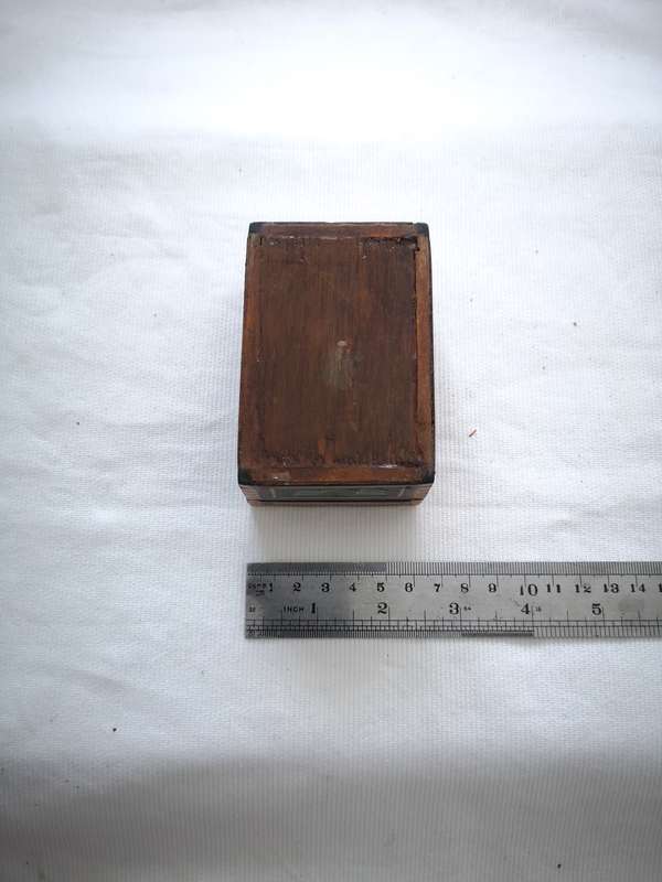 Nice Vintage Egyptian Theme Colorful Inlay Box