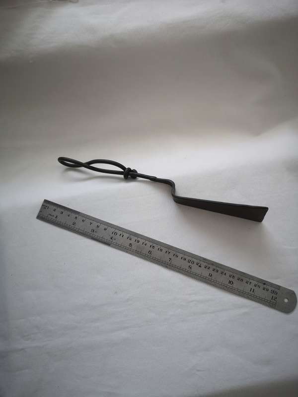 Antique Iron Spatula- handmade