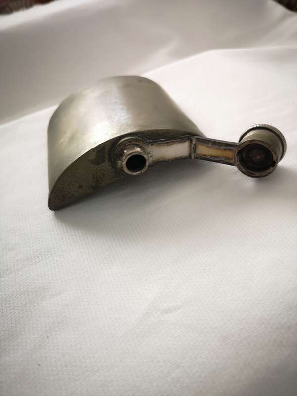 Antique Hip Flask Silver