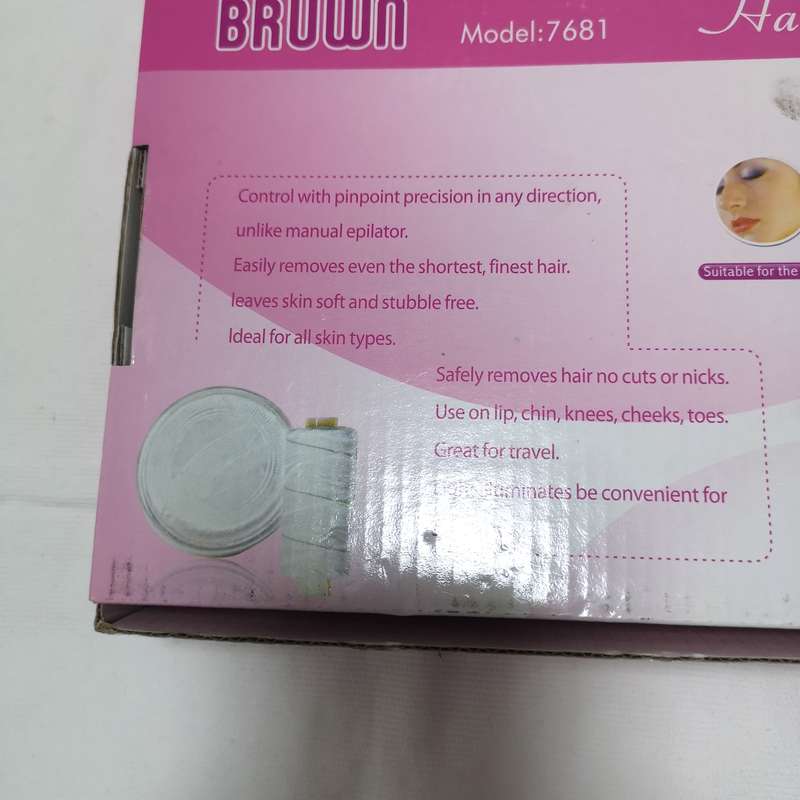 Browns Hair Removal- Threading Machine.