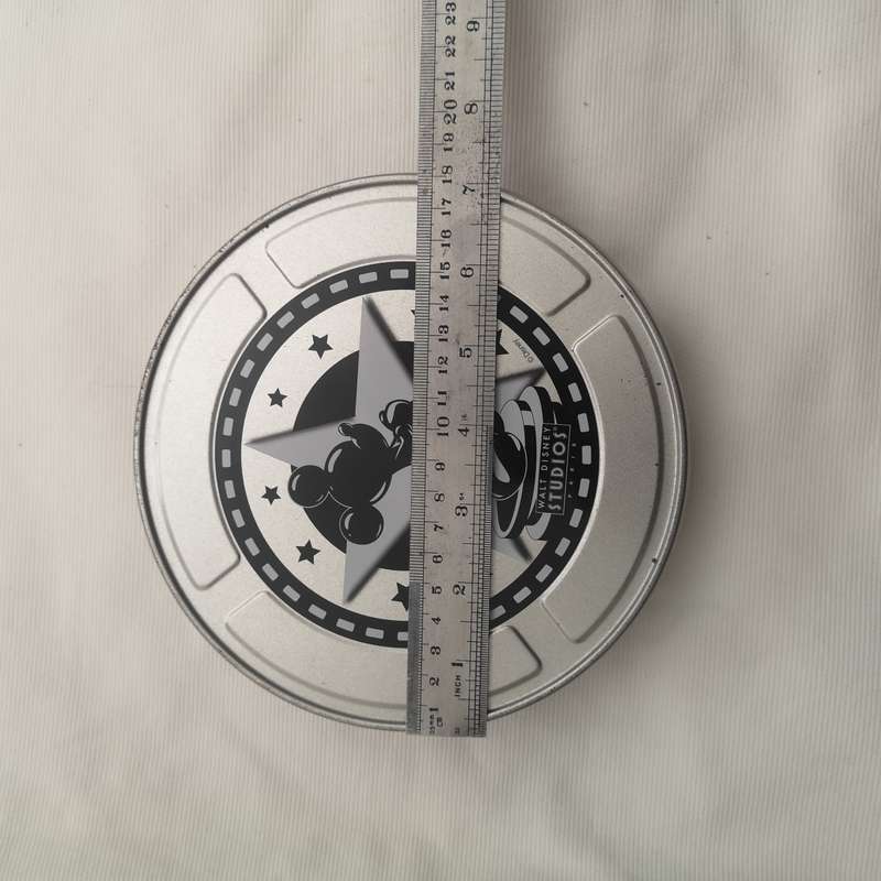 Vintage The Walt Disney Studios Paris Tin In Movie Reel Form