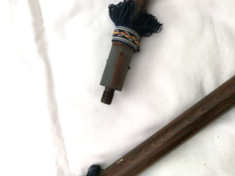 Medieval Parade Halberd Pike- Vintage Wood & Metal item