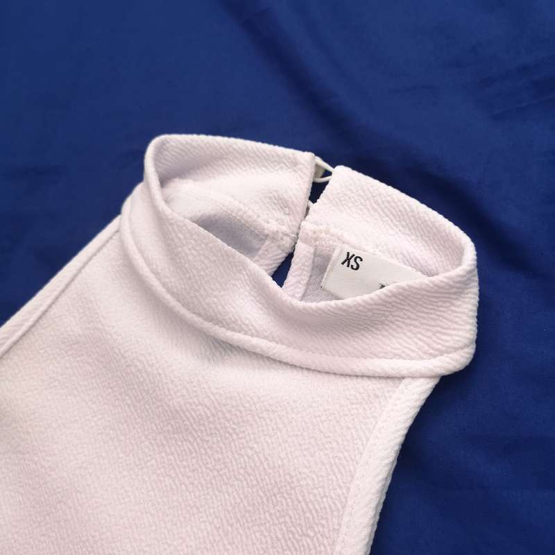 White Turtle Neck Dress Similar to Basic Instinct