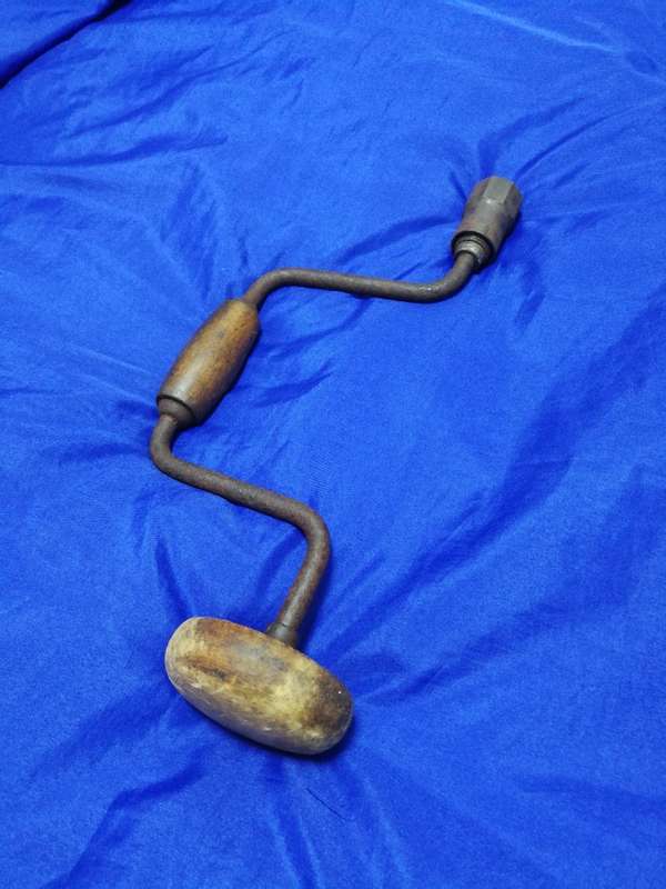 Antique Hand Drill, Old Hand Drill, Manual Hand Drill, Vintage Tools, Metal Drill, Wood Drill