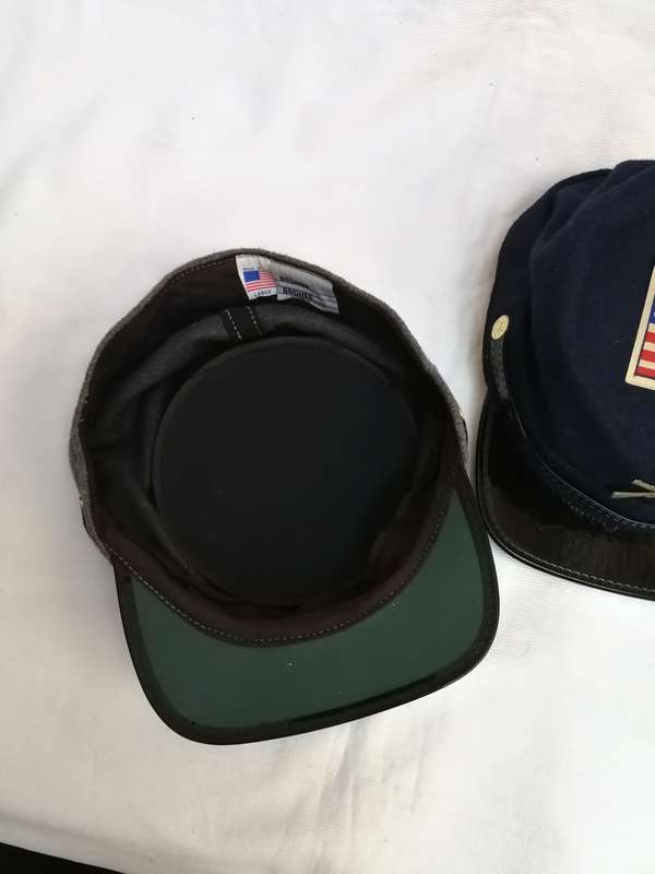 Vintage Broner Confederate Hat & American Civil War Union Blue Hat