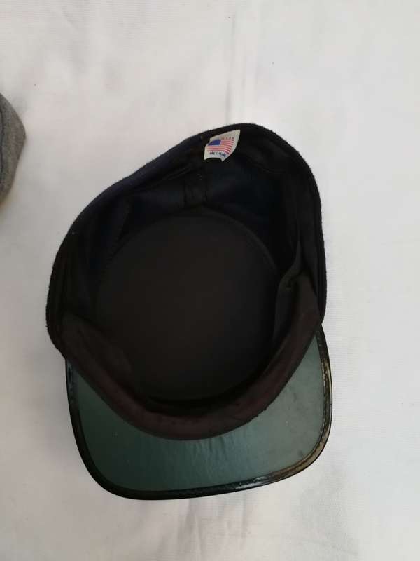 Vintage Broner Confederate Hat & American Civil War Union Blue Hat