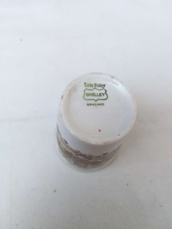 Coronation Of King George V 1911 Beaker Cup - Late Foley Shelley England