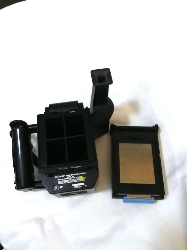 POLAROID MODEL 403 MINIPORTRAIT PASSPORT ID CAMERA AS IS- Collectors piece