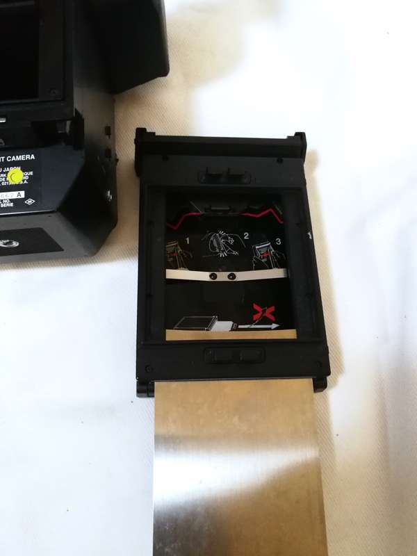 POLAROID MODEL 403 MINIPORTRAIT PASSPORT ID CAMERA AS IS- Collectors piece