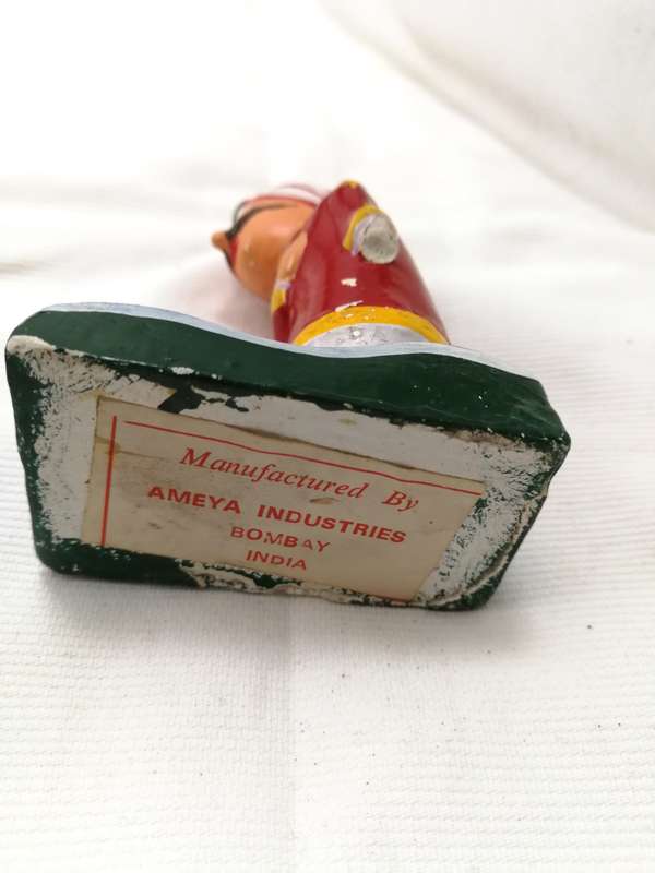 Air India Maharajah Mascot Figurine/ Vintage Memorabilia