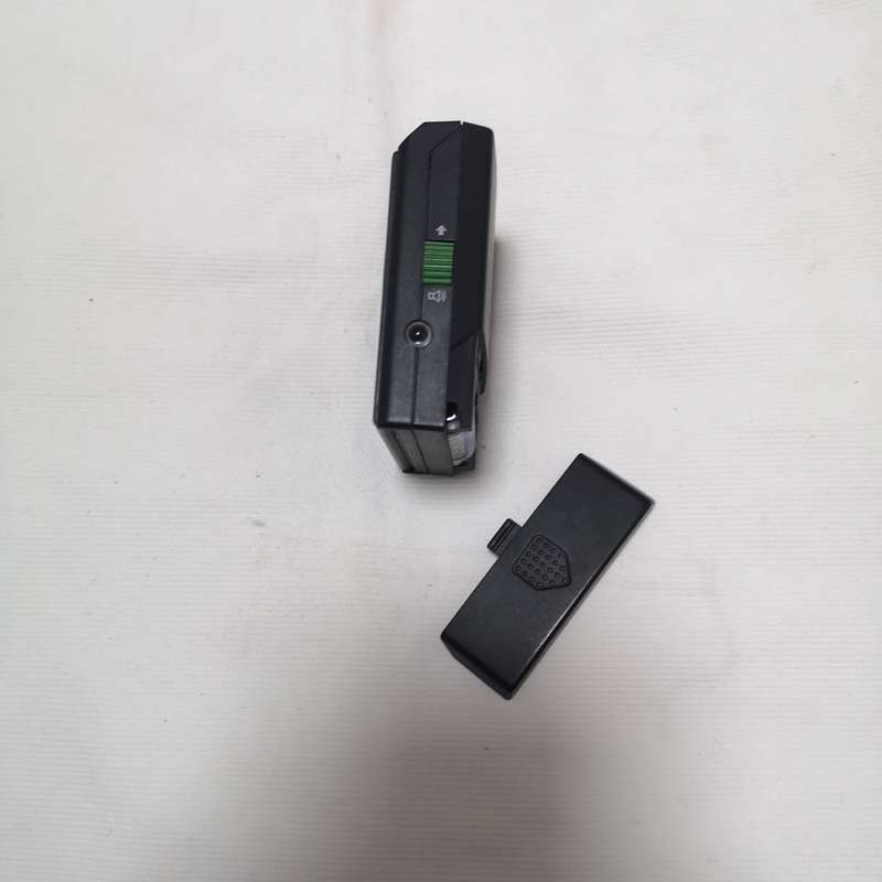Vintage BRAUN Quartz AB314 SL Travel Alarm Clock Black Pocket Size Made In Germany
