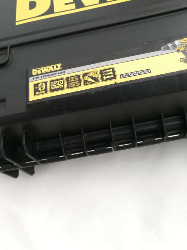 DEWALT DCD 996 NT Tough System Carrying Case- Unused