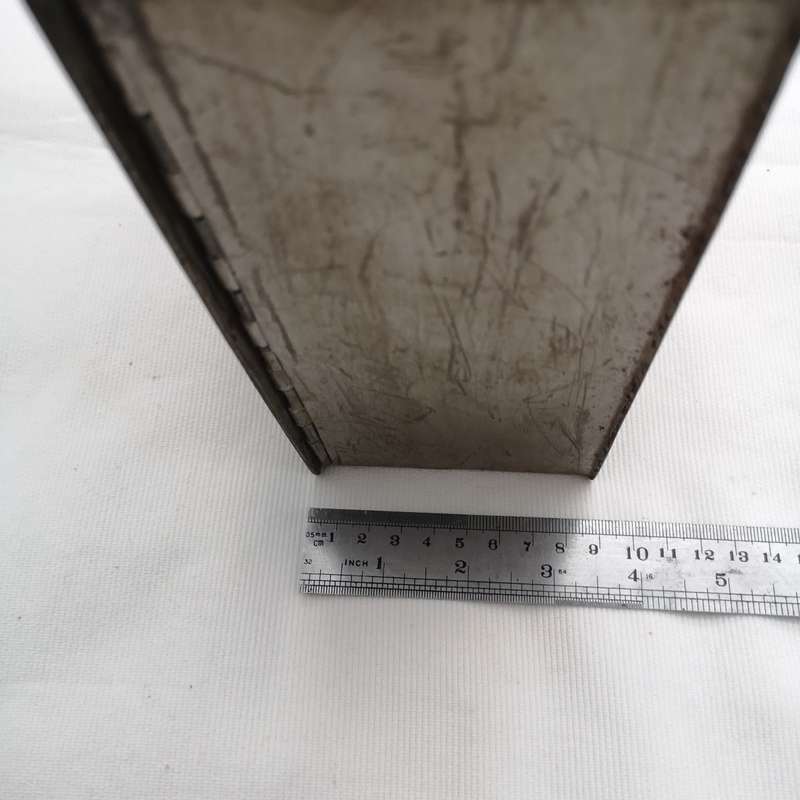 French Antique Steel Money Box, Beaumont Cash Box, Safe Box, Strong Box, Keepsake