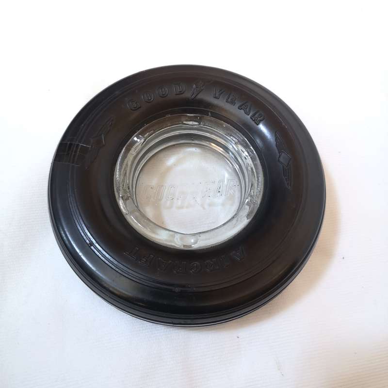 "GOODYEAR AIRCRAFT" Tyre Ashtray- Vintage- Excellent condition