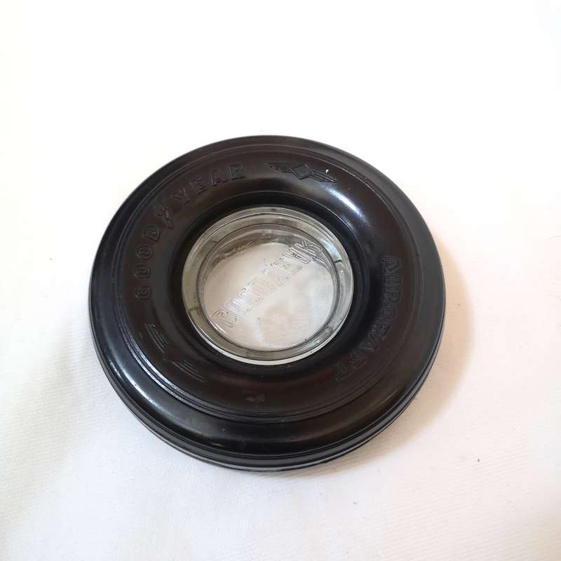"GOODYEAR AIRCRAFT" Tyre Ashtray- Vintage- Excellent condition
