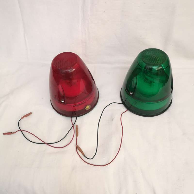 Dorman TrafiBeacon Rotating lights. 12Volt- Vintage- Made in England
