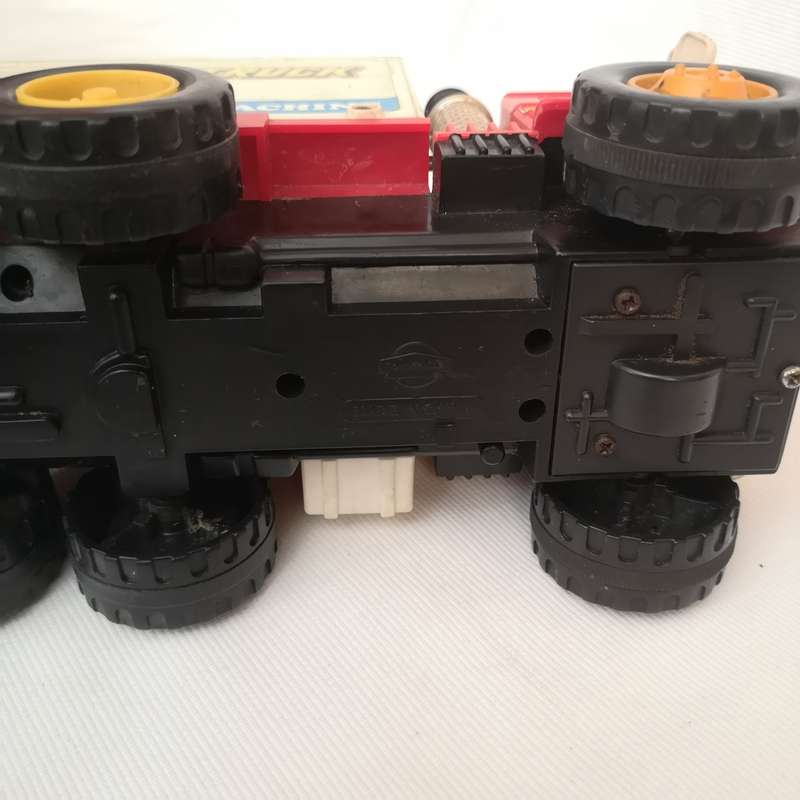 Toy Foundation Van Truck Jumbo Machine Trucking. Friction