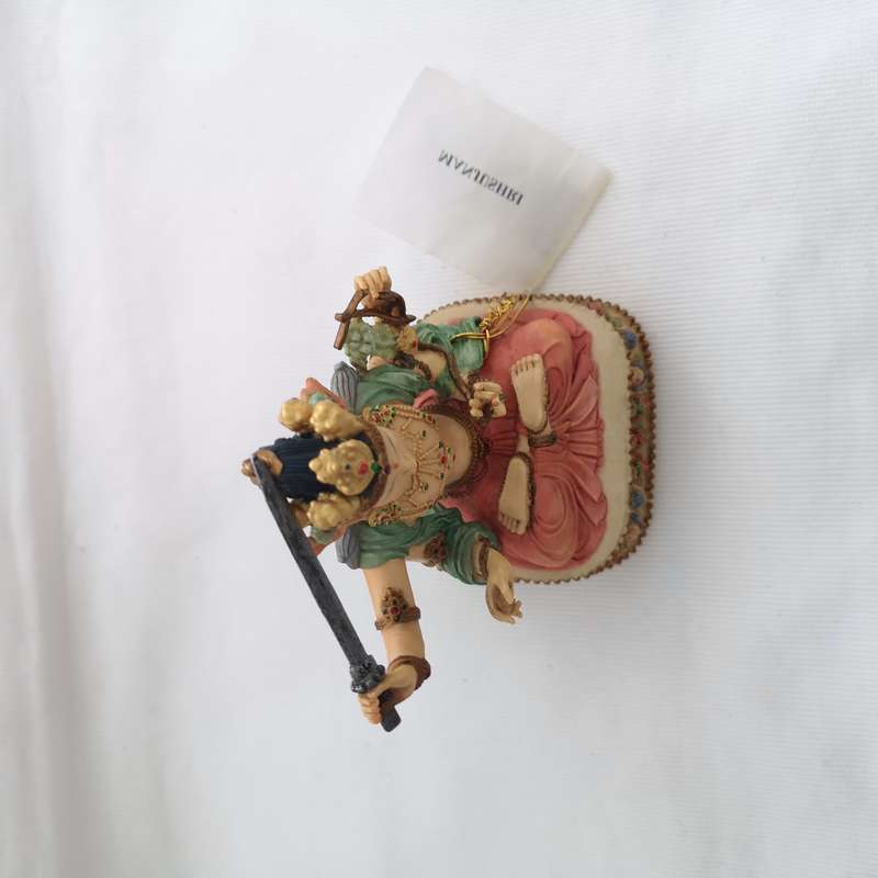 Manjushri Statue 14.5 cm, Bodhisattva of Wisdom- Veronese 2001