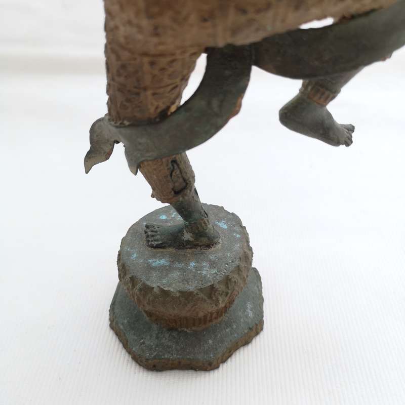 Bronze Statue of Lord Rama Thai Handmade Artifact- Antique