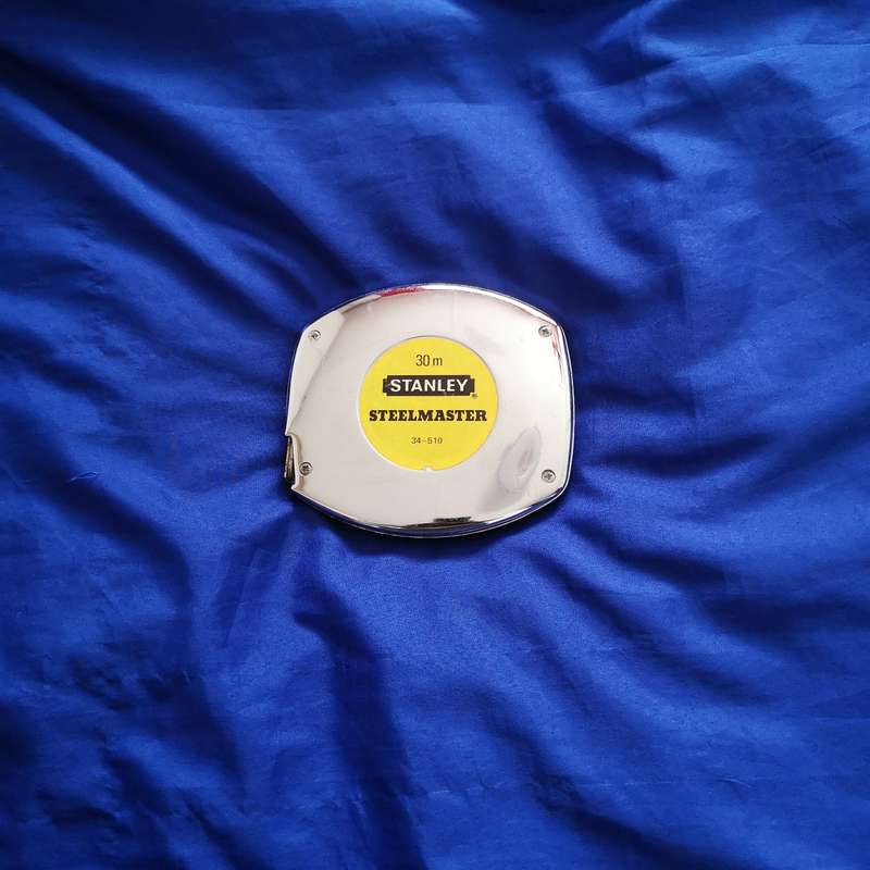 Stanley Steelmaster 30m Measuring Tape. Vintage Australia model 34-510. slimline