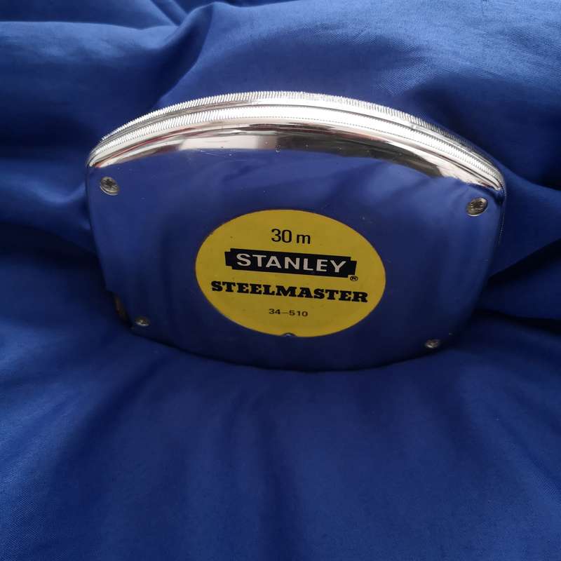 Stanley Steelmaster 30m Measuring Tape. Vintage Australia model 34-510. slimline