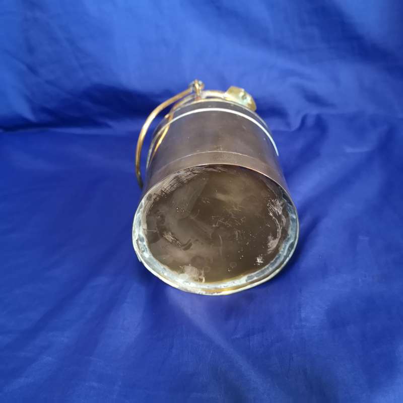 Milk/ Cream Brass Can- Handmade Vintage