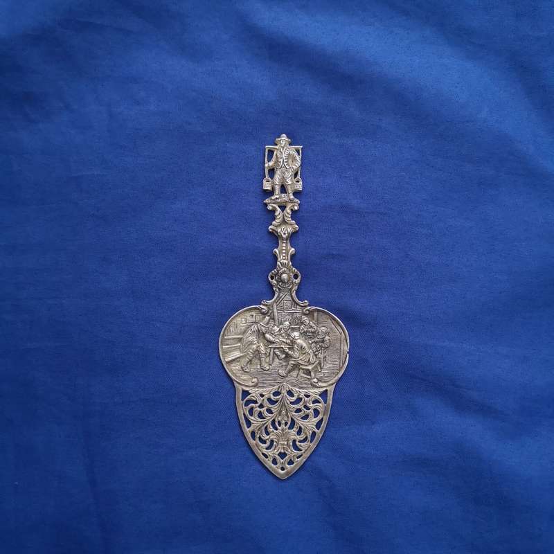 Antique Dutch Silver/ Plated Wedding Cake Server