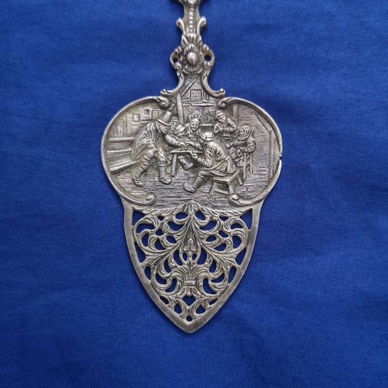 Antique Dutch Silver/ Plated Wedding Cake Server