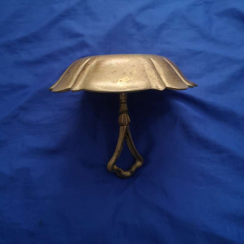 Vintage Florentine Bowl with Center Handle, Gold Gilt Made in Italy - Tuscan Home Decor