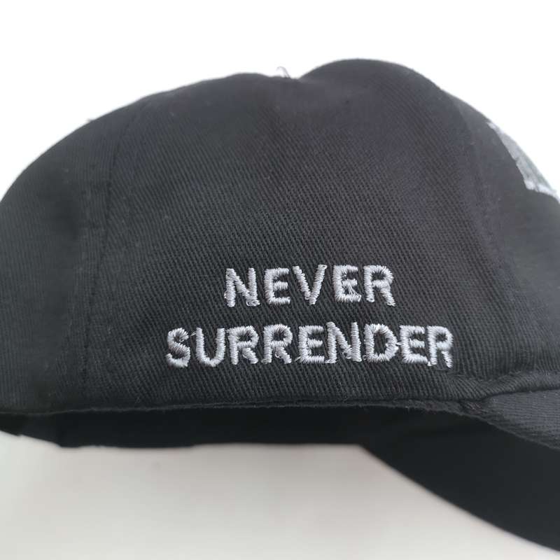 MAGA Hat Make America Great Again Black Hat Donald Trump 2024 . "Never Surrender"