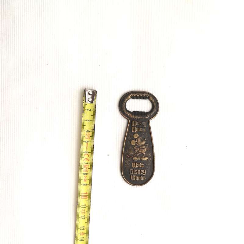 Canada Metal Mickey Mouse Bottle Opener Disneyland Walt Disney Souvenir