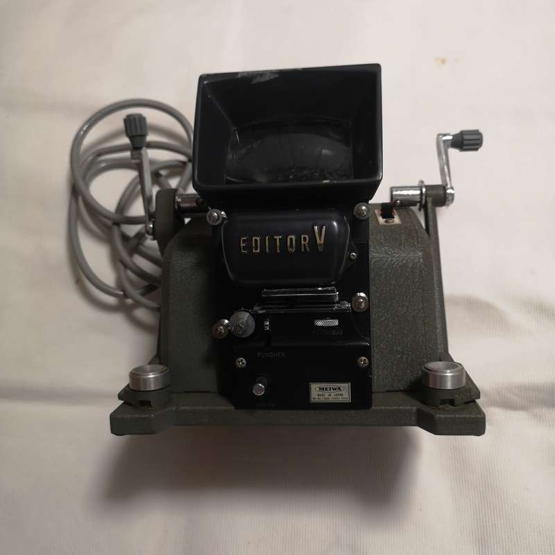 Vintage Meiwa Film Editor- Made in Japan- working